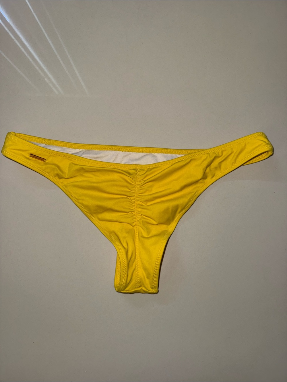 NWOT Victoria's Secret Swim Itsy Cheeky Yellow bikini bottoms